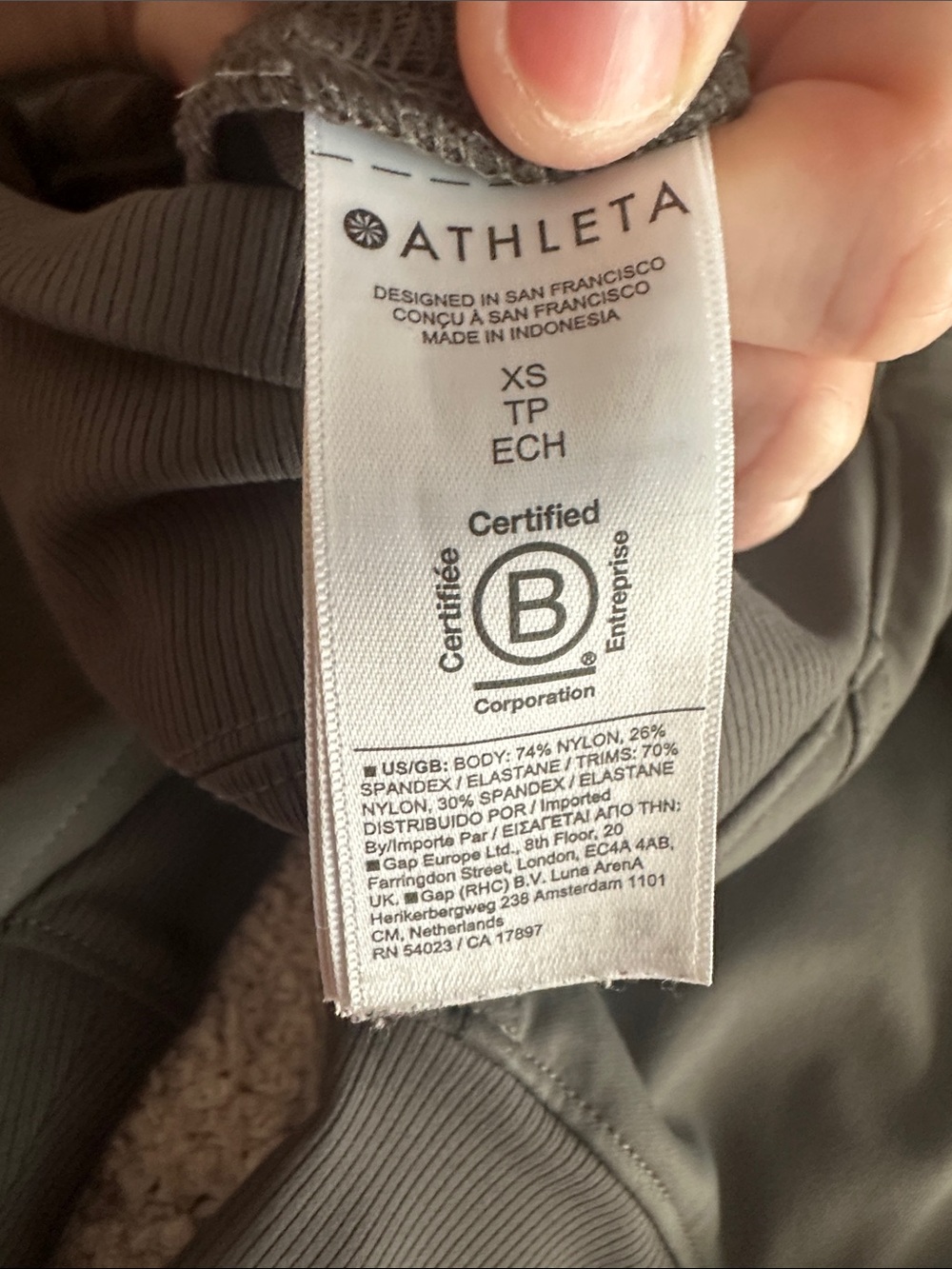 Athleta olive XS Brooklyn joggers. EUC - Picture 7 of 7